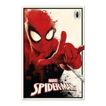 Northix Plakat Spiderman za otroško sobo, 24 x 36 palcev