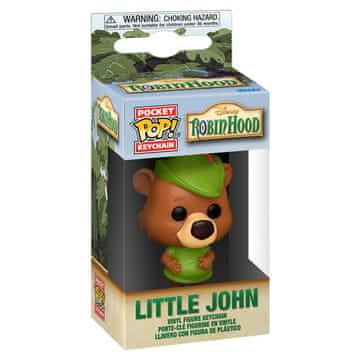 Northix Obesek za ključe Disney Robin Hood Little John Pocket POP zbirateljski