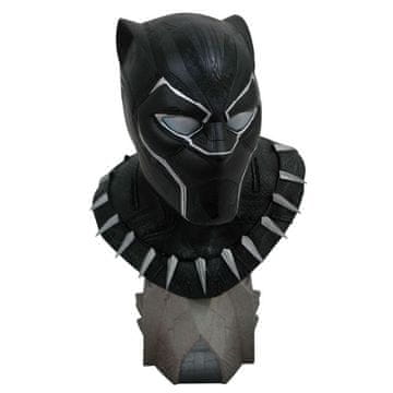 Northix Doprsni kip črnega panterja 25 cm - zbirateljska figura za oboževalce Marvel
