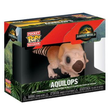 Northix Jurassic World Pocket POP obesek za ključe, zbirateljska figura Aquilops