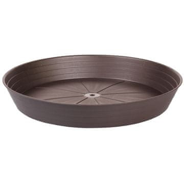 Plastkon Primavera skleda pod loncem rjave barve premera 14 cm