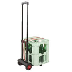 keeeper Mick transportni voziček, zložljiv, do 50 kg, črn