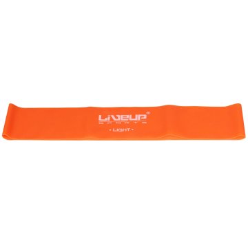 LiveUp Aerobna fitnes guma 50 x 5 cm oranžna velikost L