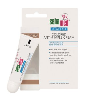 Sebamed Clear Face obarvana krema proti aknam 10ml