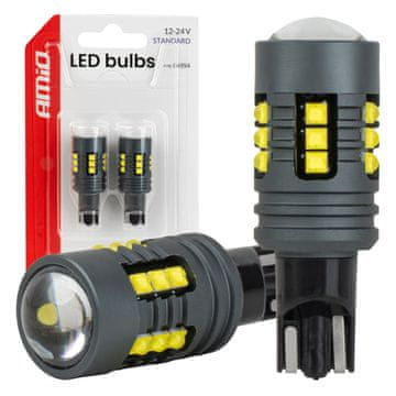 slomart AMiO LED žarnica T15 Standard 18xSMD (2525) bela 12V/24V