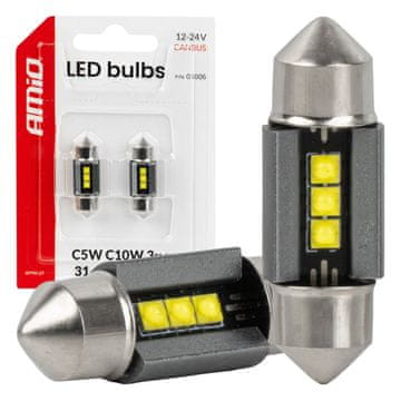 slomart AMiO CANBUS LED žarnica 31mm (12V/24V)