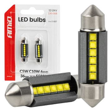 slomart AMiO CANBUS LED žarnica 36mm (12V/24V)