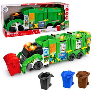 slomart LEAN TOYS Velika smetarska 52 cm - zvočni in svetlobni efekti