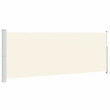 Vidaxl Zložljiva stranska tenda za teraso 180x514 cm krem