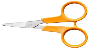 Klasične škarje za nohte z ukrivljenimi rezili 10 cm - 1075058 - Fiskars