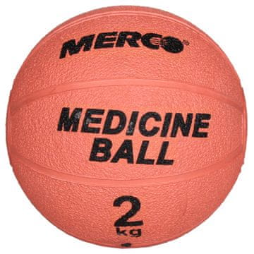 Merco Enotna gumijasta medicinska žoga teže 2 kg