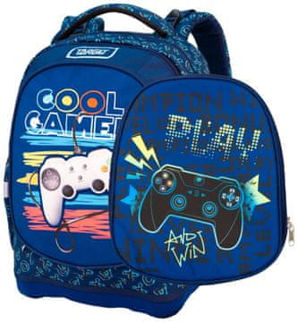 Target Šolska torba za prvo triado SUPERLIGHT Petit 2 face Cool gamer 27608