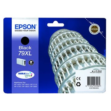 Epson Eno pakiranje črnega črnila 79XL DURABrite Ultra