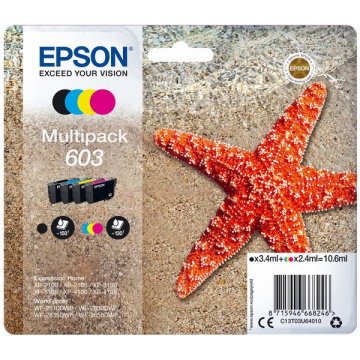Epson Epsonove kartuše s črnilom/ C13T03U64010/ 603/ večpaketno pakiranje/ 4 barve