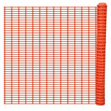 Vidaxl Vrtna ograja 50 m oranžna