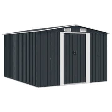 Vidaxl Vrtna lopa 257x298x178 cm kovinska antracit