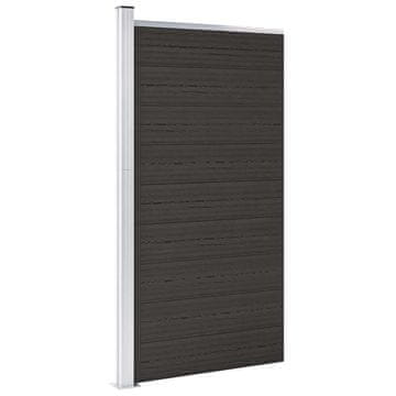 Vidaxl Ograjni panel WPC 95x186 cm