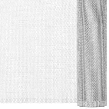 Vidaxl Aluminijasta mreža 112x500 cm srebrna