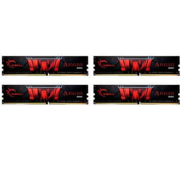 G.Skill Aegis 32GB (4x8GB) 3200MT/s DDR4 CL16 F4-3200C16Q-32GIS ram pomnilnik