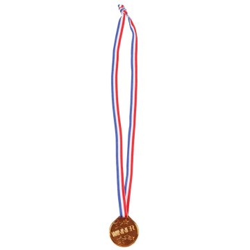 Merco Zmagovalec Bronasta otroška medalja s trakom paket 1 kos
