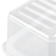 keeeper Bea škatla za shranjevanje, 4 x 5,6 L, prozorna