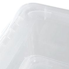 keeeper Bea škatla za shranjevanje, 4 x 5,6 L, prozorna