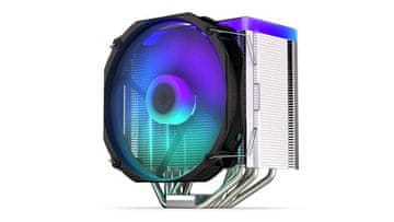 Endorfy Endorfy Fortis 5 ARGB CPU hladilnik (140 mm, 250-1400 RPM, PWM, zračni hladilnik z nastavljivo RGB osvetlitvijo) (EY3A010)