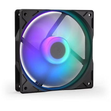 Endorfy Endorfy Stratus 120 PWM ARGB Ventilator za ohišje (120 mm, 1400 RPM, PWM, z nastavljivo RGB osvetlitvijo) (EY4A008)
