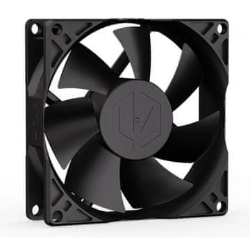 Endorfy Endorfy Zephyr 80 Ventilator za ohišje (80 mm, 2100 RPM, PWM, kompaktan in zanesljiv ventilator za ohišje) (EY4A019)