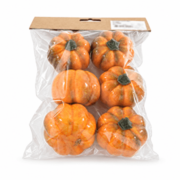 Rayher.	 Buče 5cm /6kos oranžna v vrečki