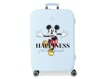 Joummabags ABS potovalna kovčka MICKEY MOUSE Happines Turquesa, 70 x 48 x 28 cm, 79 l, 3669221 (srednja velikost)