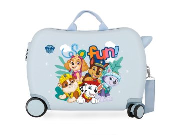 Joummabags Otroški potovalni kovček na kolesih / tekalnik PAW PATROL Playful, 34 l, 2199825