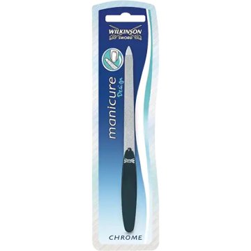 Wilkinson Sword Kromirana pilica iz nerjavečega jekla (manikerska safirna pilica za nohte)