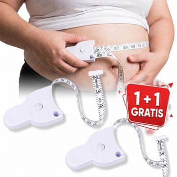 Cool Mango merilni trak za telo, 2 kosa (1 + 1 GRATIS), za natančno merjenje, 150 cm