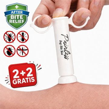 Cool Mango pripomoček za odstranjevanje pikov žuželk 2 + 2 GRATIS, brez kemikalij, žepni format, ABS - SucTox