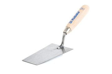 Kubala Žlica Spoon, ground steel, 145 x 80 x 55 mm, wooden handle