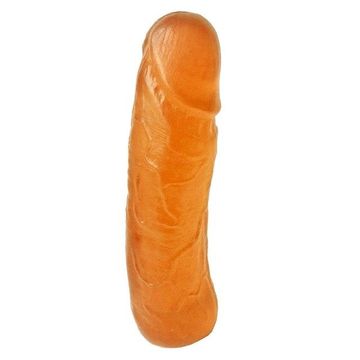 Smešno igrivo oranžno milo - penis