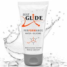 BH Just Glide Performance hibridno mazivo na osnovi vode in silikona 50 ml