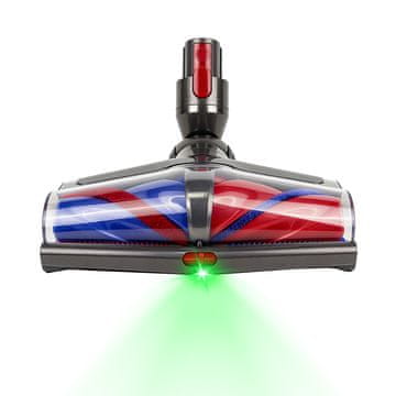 Motorna šoba s stožčastimi krtačami proti zapletanju dlak za sesalnike Dyson V7 V8 V10 V11 V15, Piston Animal