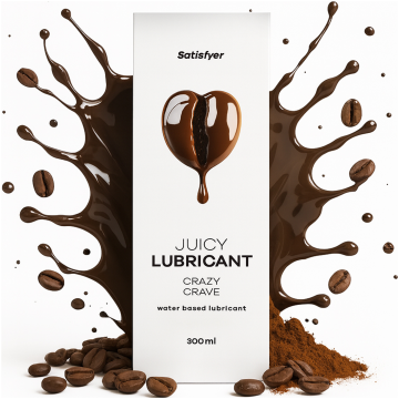 Satisfyer Crazy Crave lubrikant na vodni osnovi z okusom kave 300 ml
