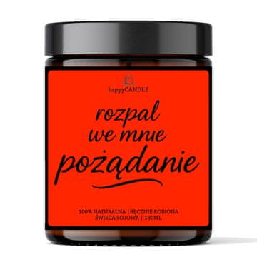 Sojina sveča Ignite My Desire romantično darilo za pare