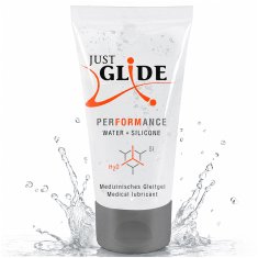 BH Just Glide Performance hibridno mazivo na osnovi vode in silikona 50 ml