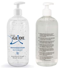 BH Just Glide vegansko mazivo na vodni osnovi, brez vonja, 500 ml