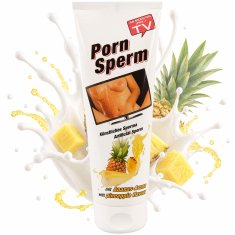 BH Lubrikant na vodni osnovi z umetnimi spermami Pineapple Porn Sperm 250 ml