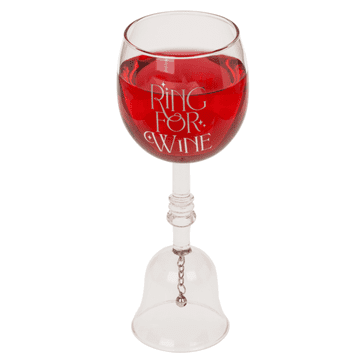 Out of The blue 400 ml kozarec za vino Bell. Pozvonite, ko se začne suša!