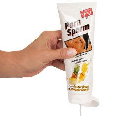 BH Lubrikant na vodni osnovi z umetnimi spermami Pineapple Porn Sperm 250 ml