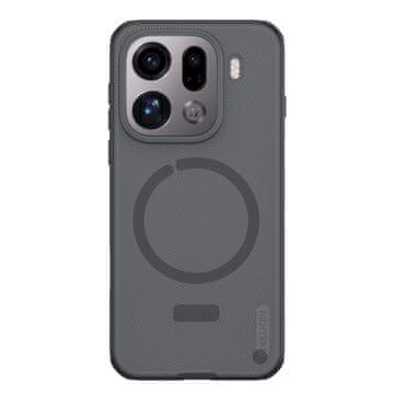 Nillkin Ovitek Frosted Shield Pro MagSafe za Oppo Find X9 Pro - prozoren/črn