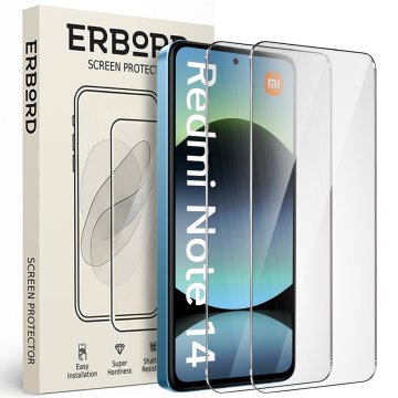 Overboard 2x kaljeno steklo za Xiaomi Redmi Note 14 5G / Poco M7 Pro 5G, 9H trdo steklo, hitro