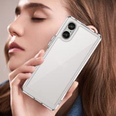 GS Ovitek za Sony Xperia 5 V, Fusion Hybrid, prozoren