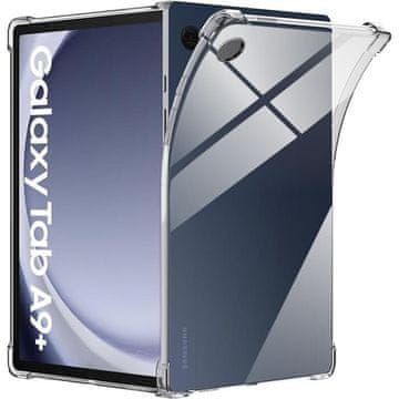 GS Ovitek za Samsung Galaxy Tab A9+, silikonski, prozoren